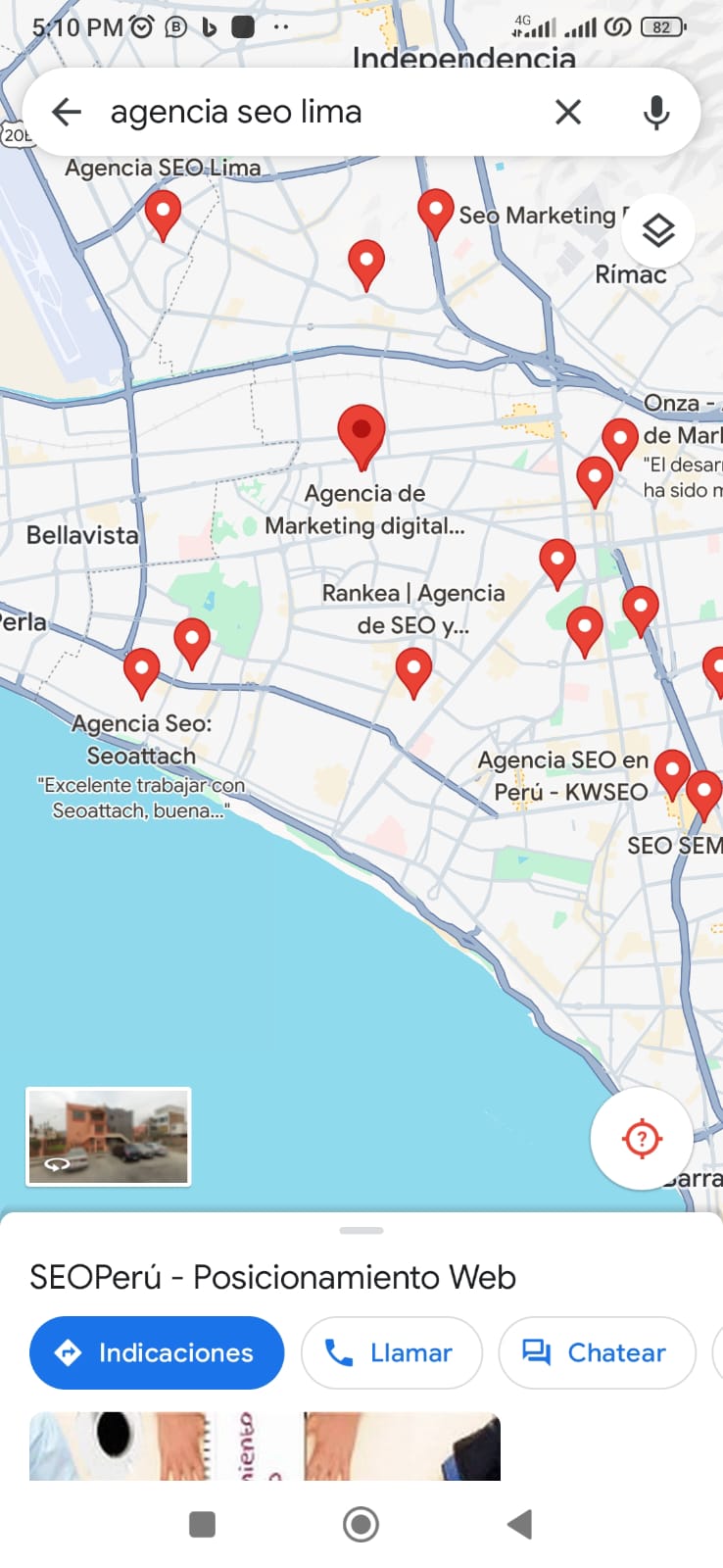 agencia seo en lima, investigar competencia local